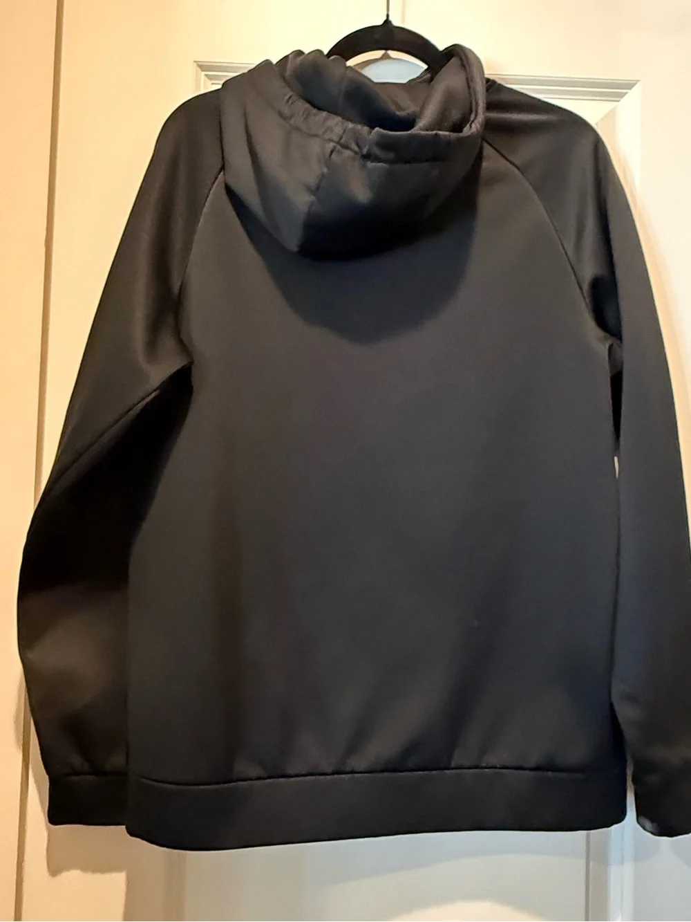 Nike Dri-FIT Men's Pullover Fleece Hoodie Logo Pockets Drawstring Black M